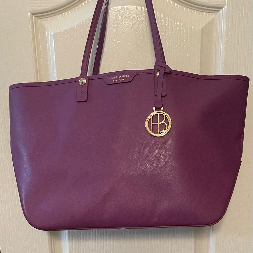 Gorgeous Purple Henri Bendel Tote Bag